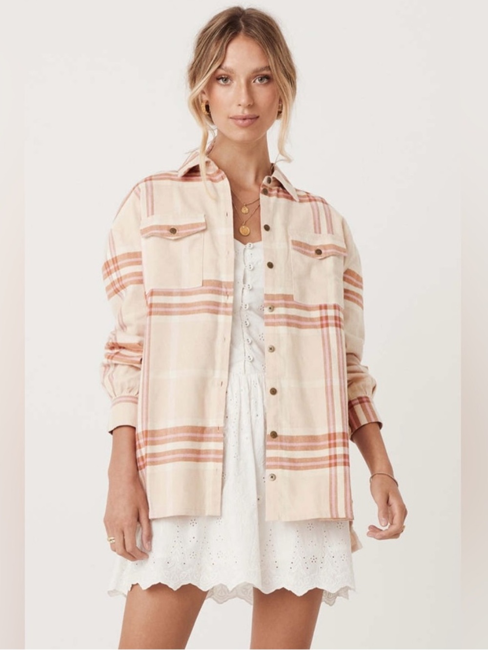 Spell flannel shirt, S